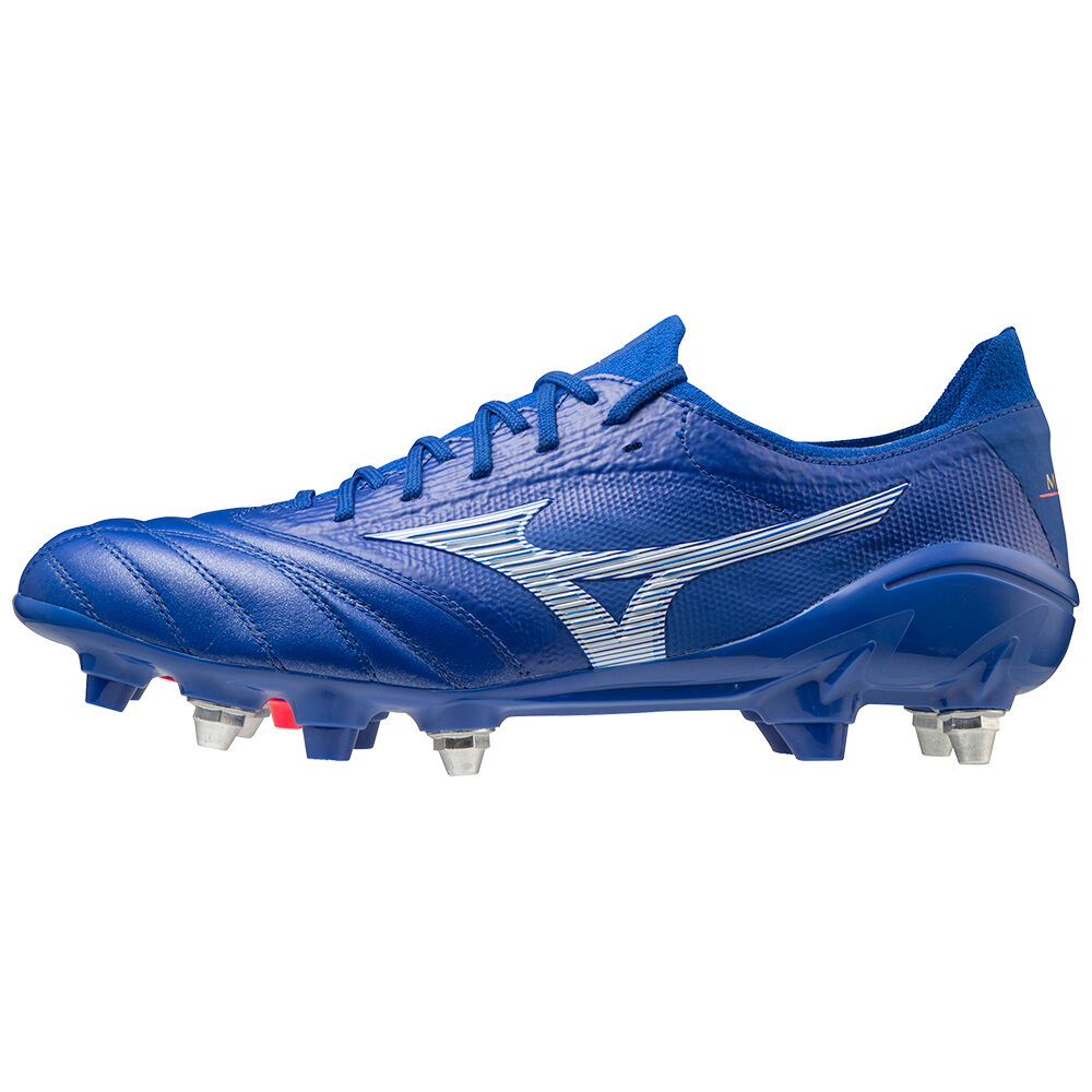 Mizuno Men's Morelia Neo 3 beta Japan Mix Soccer Cleats Blue/White (P1GC209025-VCF)